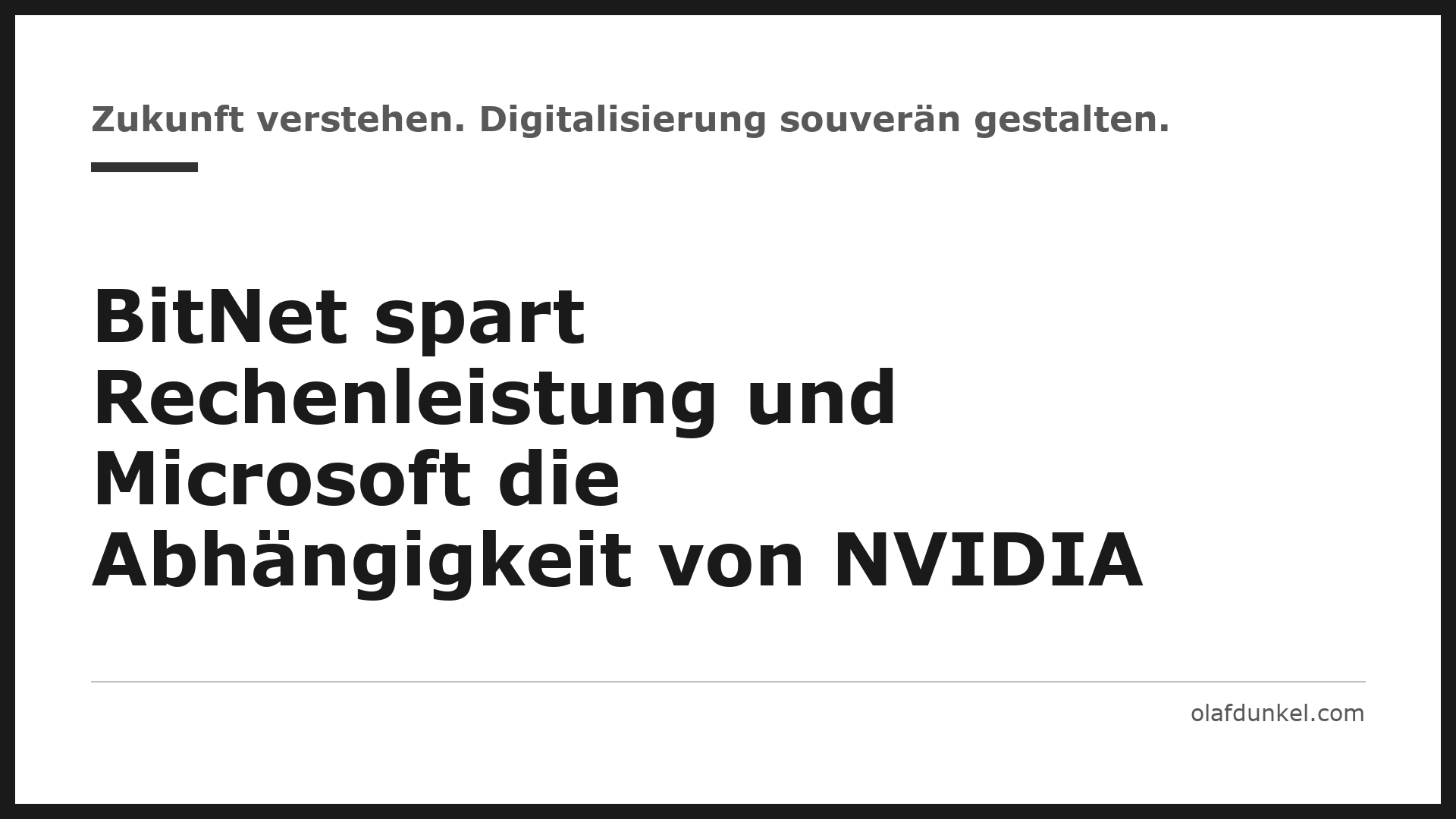Grafikkarte: BitNet spart Rechenleistung und Microsoft die Abhängigkeit von NVIDIA